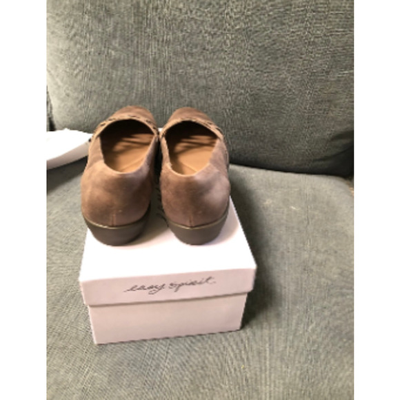 NWT Easy Spirit Aubree Criscross Strappy Round-toe Slip-on Wedge Flats Size 8 - Picture 5 of 12